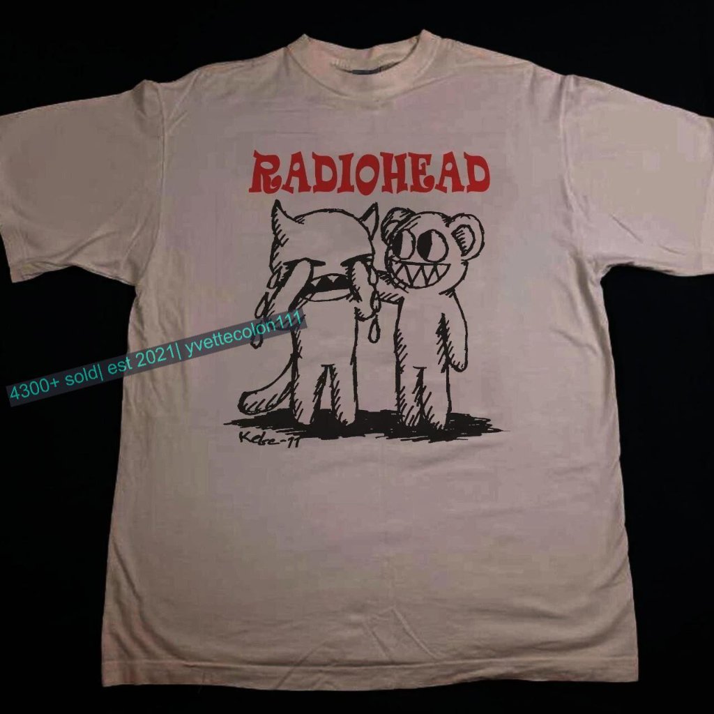 RadioHead Band Shirt RadioHead White